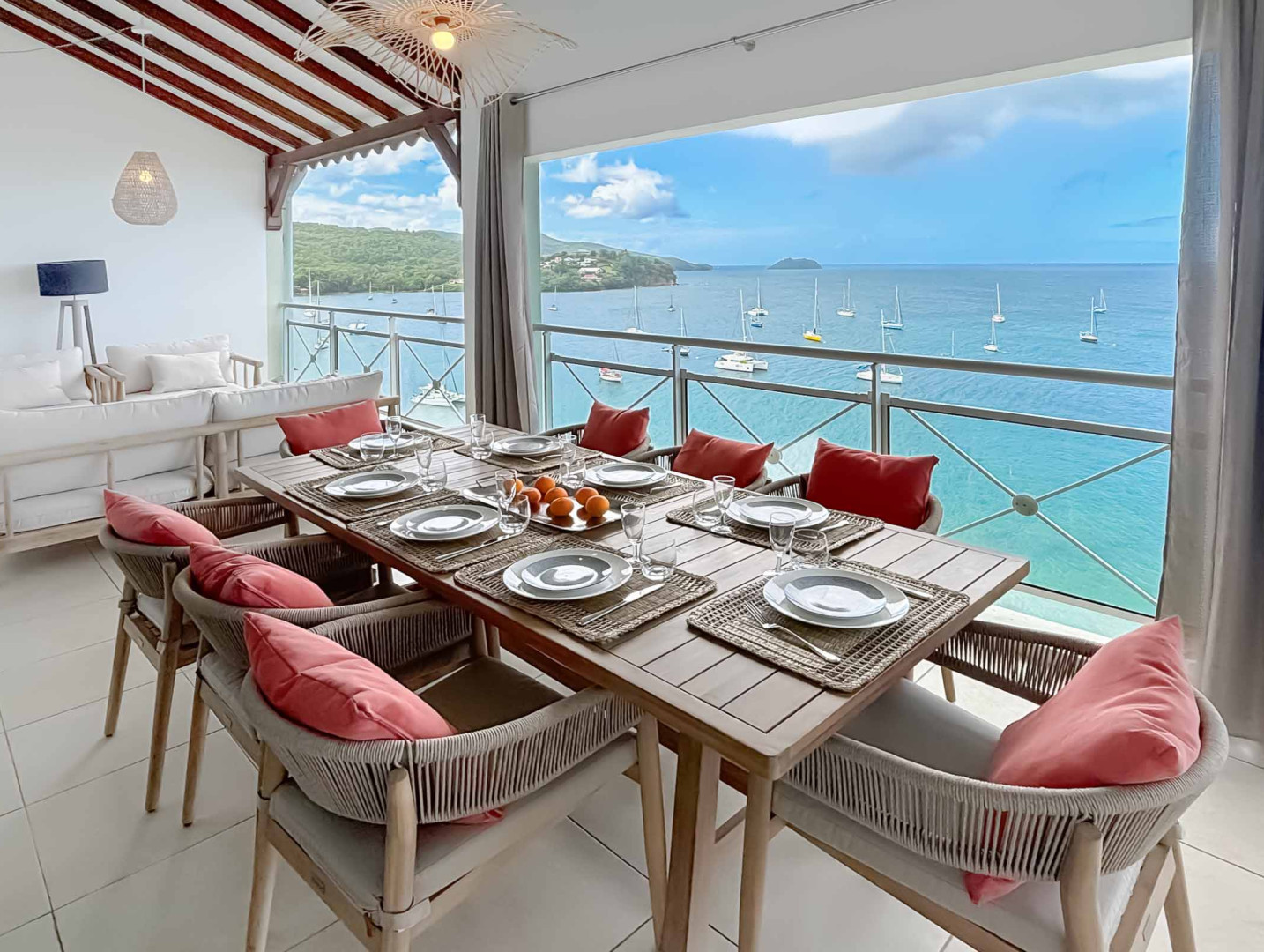 Le Grand Bleu appartement balcon