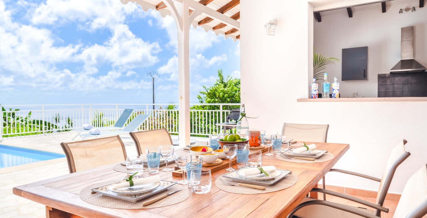 Sweet Villa vue terrasse ext