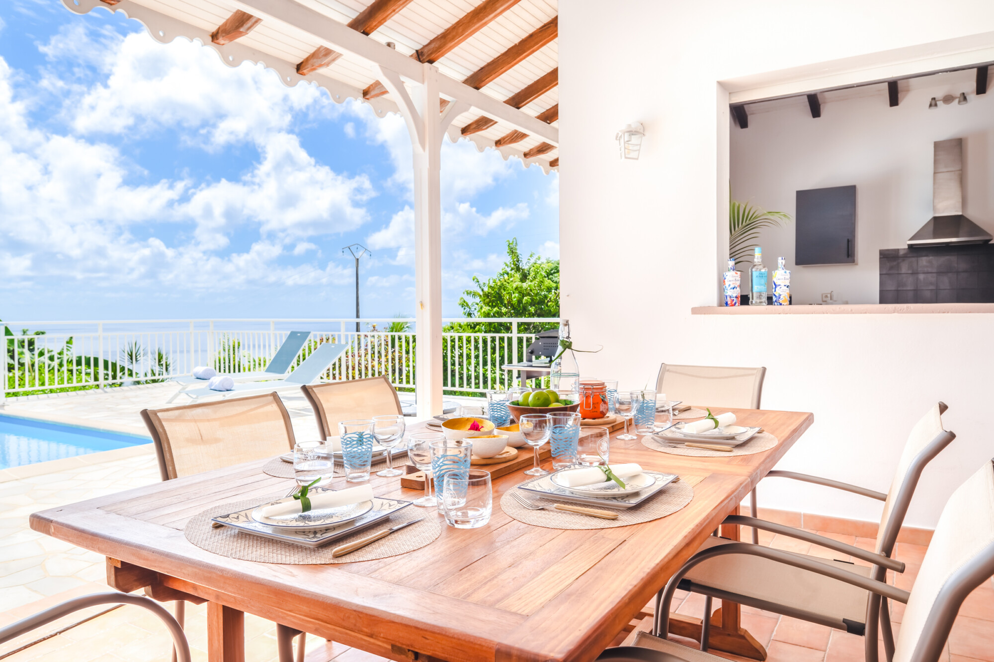 Sweet Villa vue terrasse ext